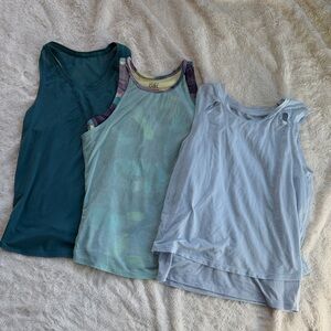 Athleta Girl Bundle of Tank Tops